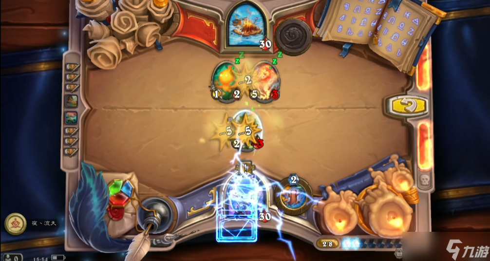 炉石传说营地谜题怎么打