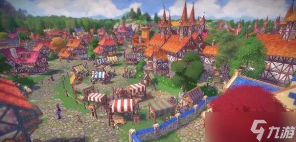 手绘风中世纪城市建造游戏《筑城记 中世纪》定档