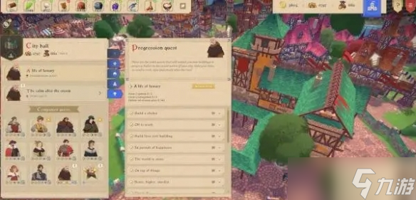 手绘风中世纪城市建造游戏《筑城记 中世纪》定档