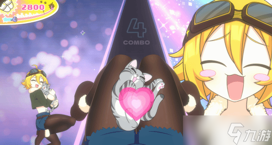 音游《萌萌夹击》首个DLC裤袜包年内限时免费领取！