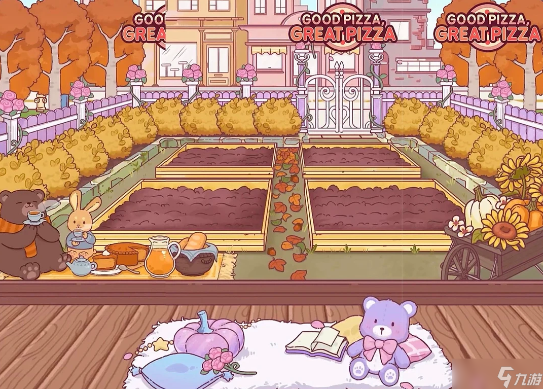 可口的披萨秋季南瓜节活动顾客适配披萨制作配方