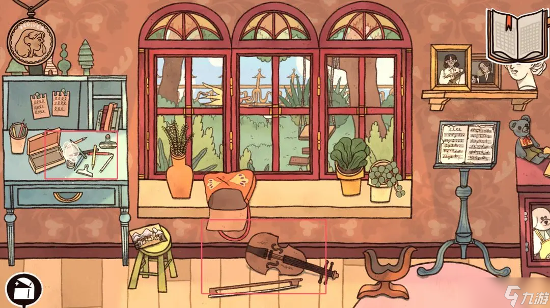 窗台上的蝴蝶序章解谜通关流程总结