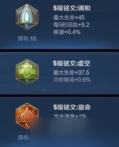 王者荣耀大禹铭文怎么搭配