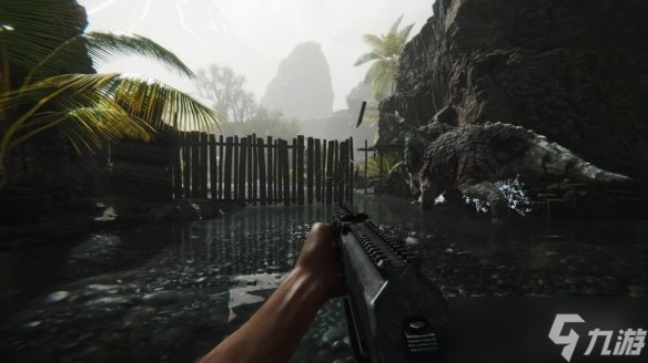 生存FPS《蛮荒计划》公布新截图:神秘岛屿上大战恐龙