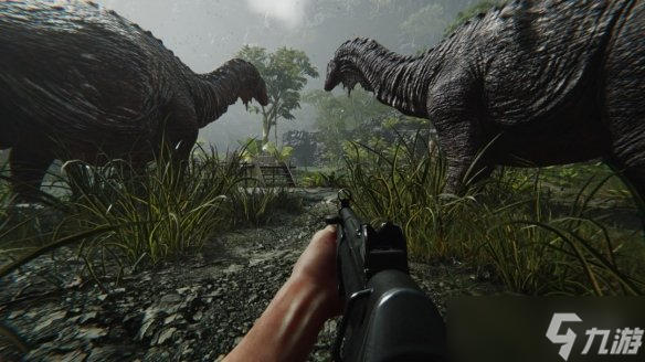 生存FPS《蛮荒计划》公布新截图:神秘岛屿上大战恐龙