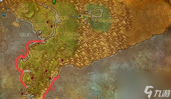 魔兽暮色森林钓鱼的最佳地点？