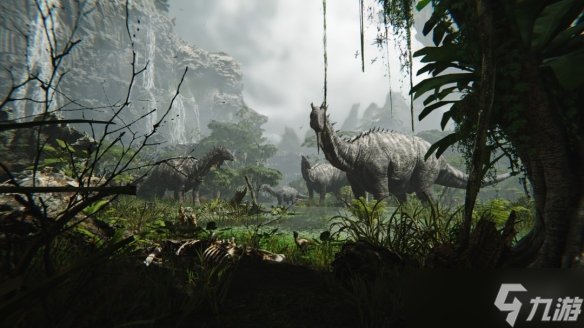 生存FPS《蛮荒计划》公布新截图:神秘岛屿上大战恐龙