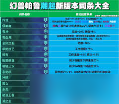 幻兽帕鲁怎么快速刷彩色词条