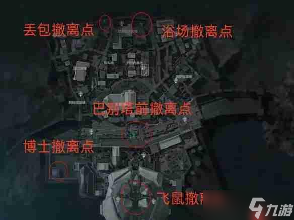 三角洲行动巴克什撤离点在哪里