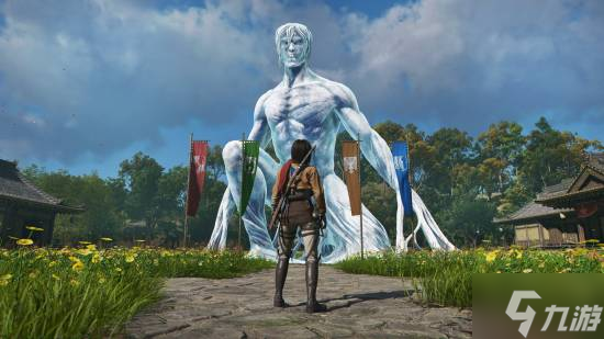 《刺客信条:影》联动《进击的巨人》实机图片