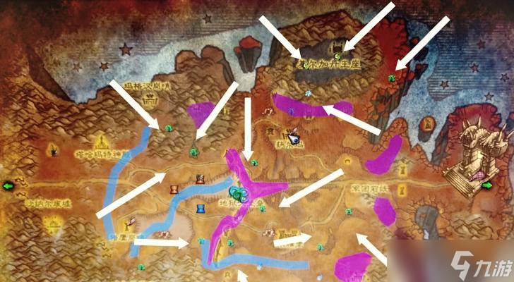 魔兽世界80级金矿采矿点在哪里？