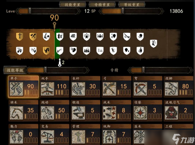 骑马与砍杀2角色加点推荐