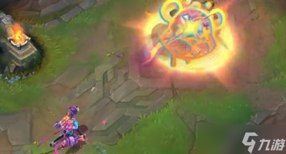 英雄联盟手游狂潮裂变金克丝皮肤特效一览