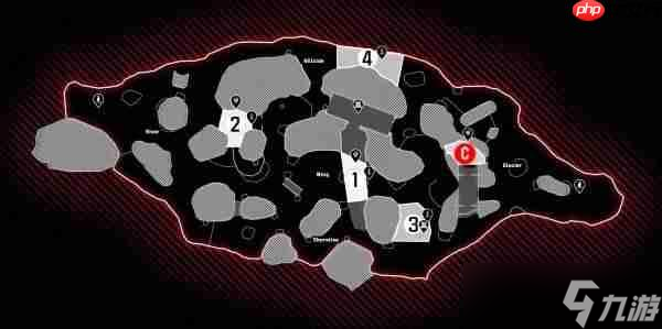 使命召唤黑色行动7坠机点地图点位