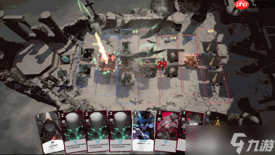 《凛冬前线 FrostBound》独立团队的诚心力作 冰雪绝境中的策略卡牌
