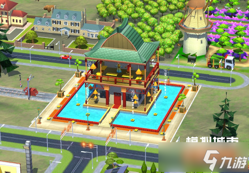 《模拟城市 我是市长》推出逍遥红尘主题建筑