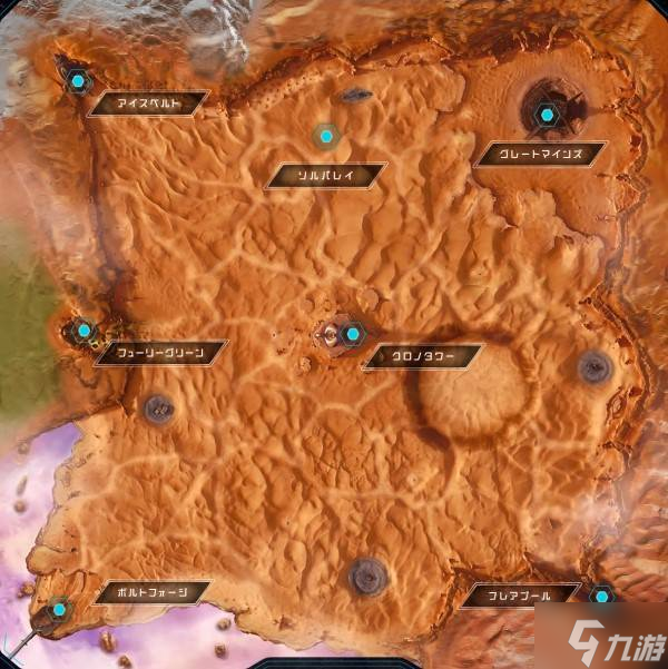 《银河战士(密特罗德)P4》布洛斯地图区域特性介绍 布洛斯星各区域一览