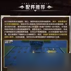 和平精英M338轻机枪配件