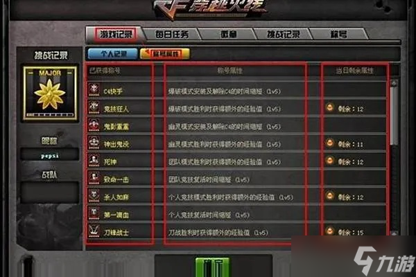 穿越火线怎么改称号 称号系统全解与进阶操作指南