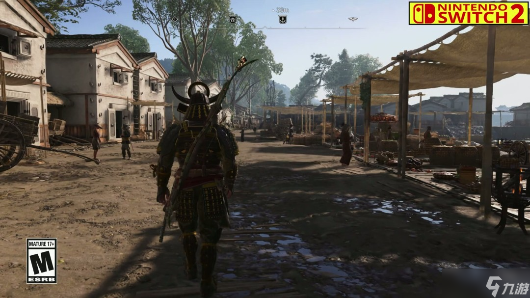 PS5 Pro和Switch 2上《刺客信条：影》的画面表现对比