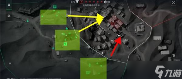 三角洲行动全面战场金字塔A区攻守点位分享指南