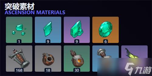 原神雅珂达突破材料天赋材料汇总