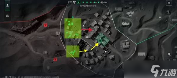 三角洲行动全面战场金字塔A区攻守点位分享指南