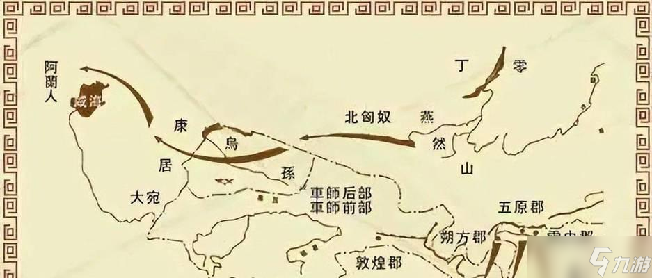 王昭君去匈奴的路线？历史背景是什么？
