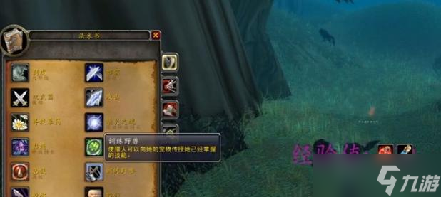 魔兽世界plus中猎人双手武器学习地点？