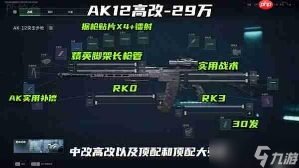 三角洲行动S7AK12改枪方案