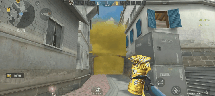 新鹰眼投掷点位，来穿越火线枪战王者领取你的上分密码！