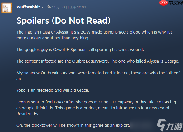 斯宾塞回归 《生化危机9 安魂曲》新爆料 里昂戏份并不多