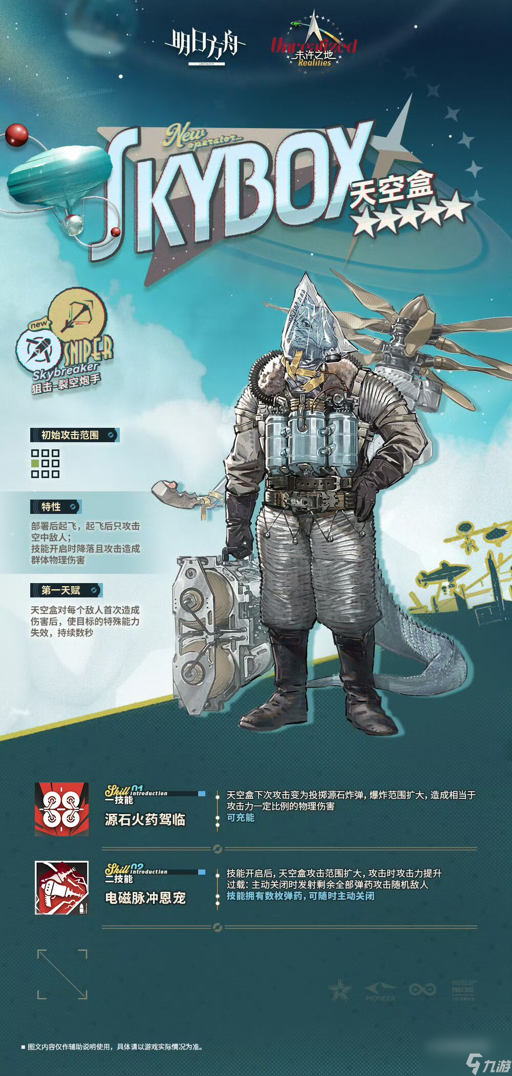 明日方舟天空盒技能一览