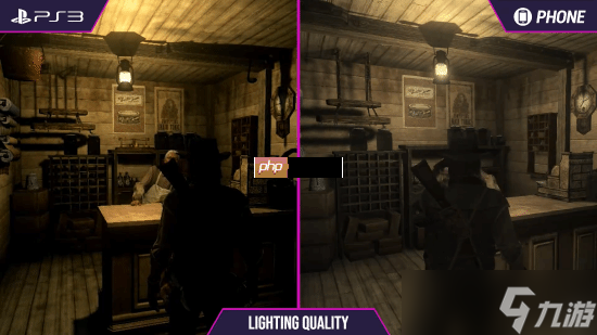 《荒野大镖客》PS3和手机画面对比：你认为谁赢了？