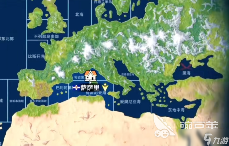 大航海时代起源地图完整版 大航海时代起源地图区域介绍