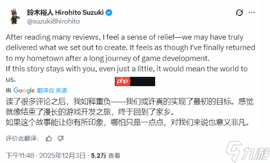 84分超预期！《八方旅人0》制作人动情回应媒体盛赞