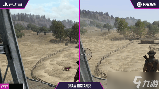 《荒野大镖客》PS3和手机画面对比：你认为谁赢了？