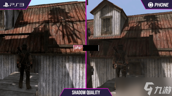 《荒野大镖客》PS3和手机画面对比：你认为谁赢了？