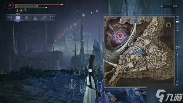 《艾尔登法环黑夜君临》DLC见弃空洞者大空洞水晶柱位置分享