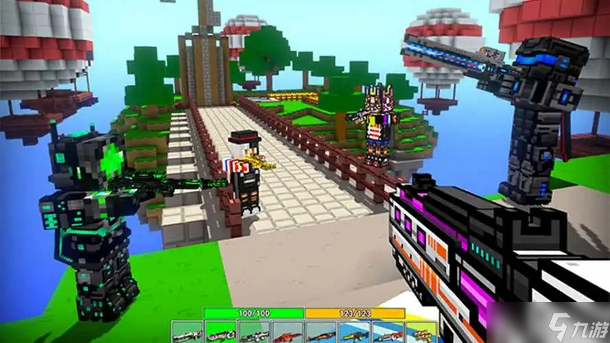 在像素射击手游中怎么使用已购买的皮肤