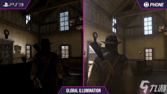 《荒野大镖客》PS3和手机画面对比：你认为谁赢了？