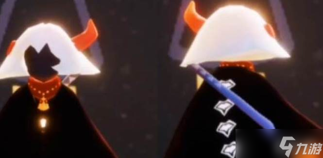 光遇平菇头搭配斗篷