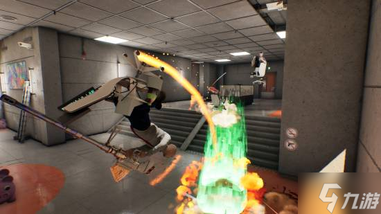 加班疯掉后的幻想罢了:骑着办公椅爽快杀敌新游!