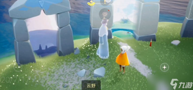 光遇云野怎么才能遇到萌新