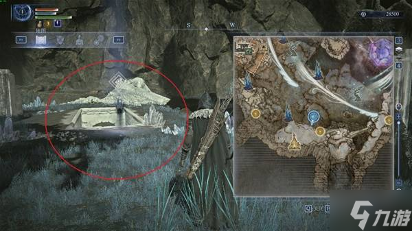 《艾尔登法环黑夜君临》DLC见弃空洞者大空洞各地形跑图路线