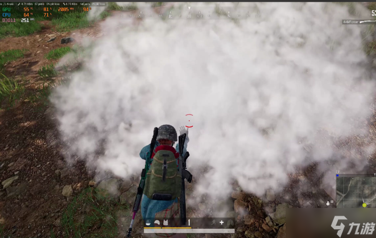 绝地求生怎么快速原地烟雾弹