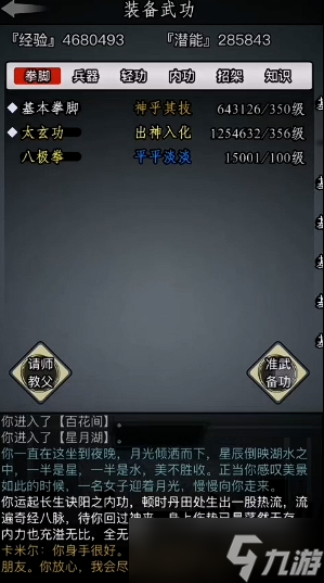 放置江湖纯阳功和太玄功选哪个