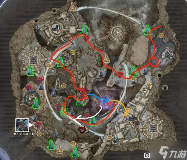 《艾尔登法环黑夜君临》腐败城路线分享 腐败城怎么探索