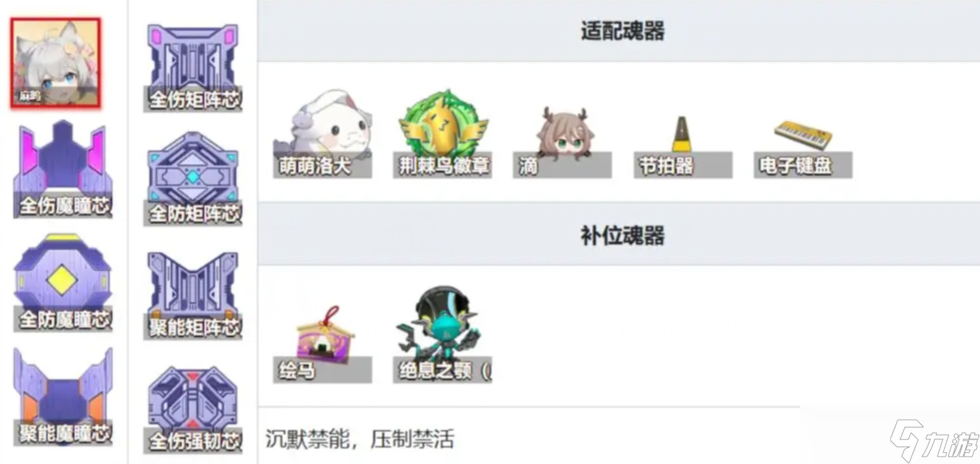 魂器学院2025年常用角色魂器搭配方案