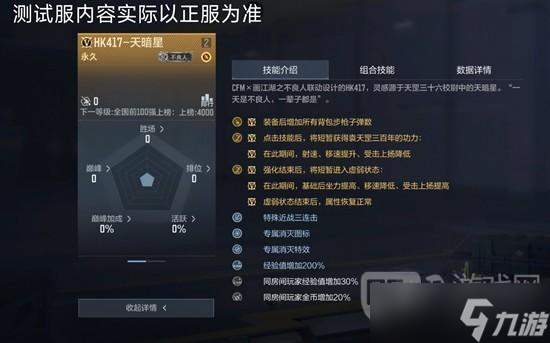 穿越火线枪战王者HK417天暗星介绍